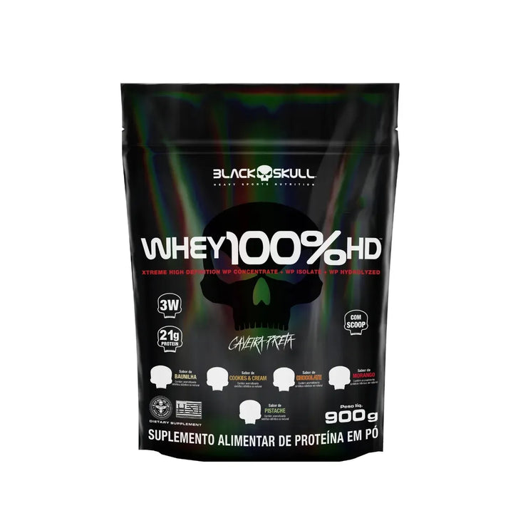 Whey Black Skull 100% HD 3W 900g