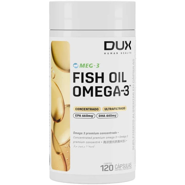 Ômega 3 Dux Fish Oil Premium 120 cápsulas