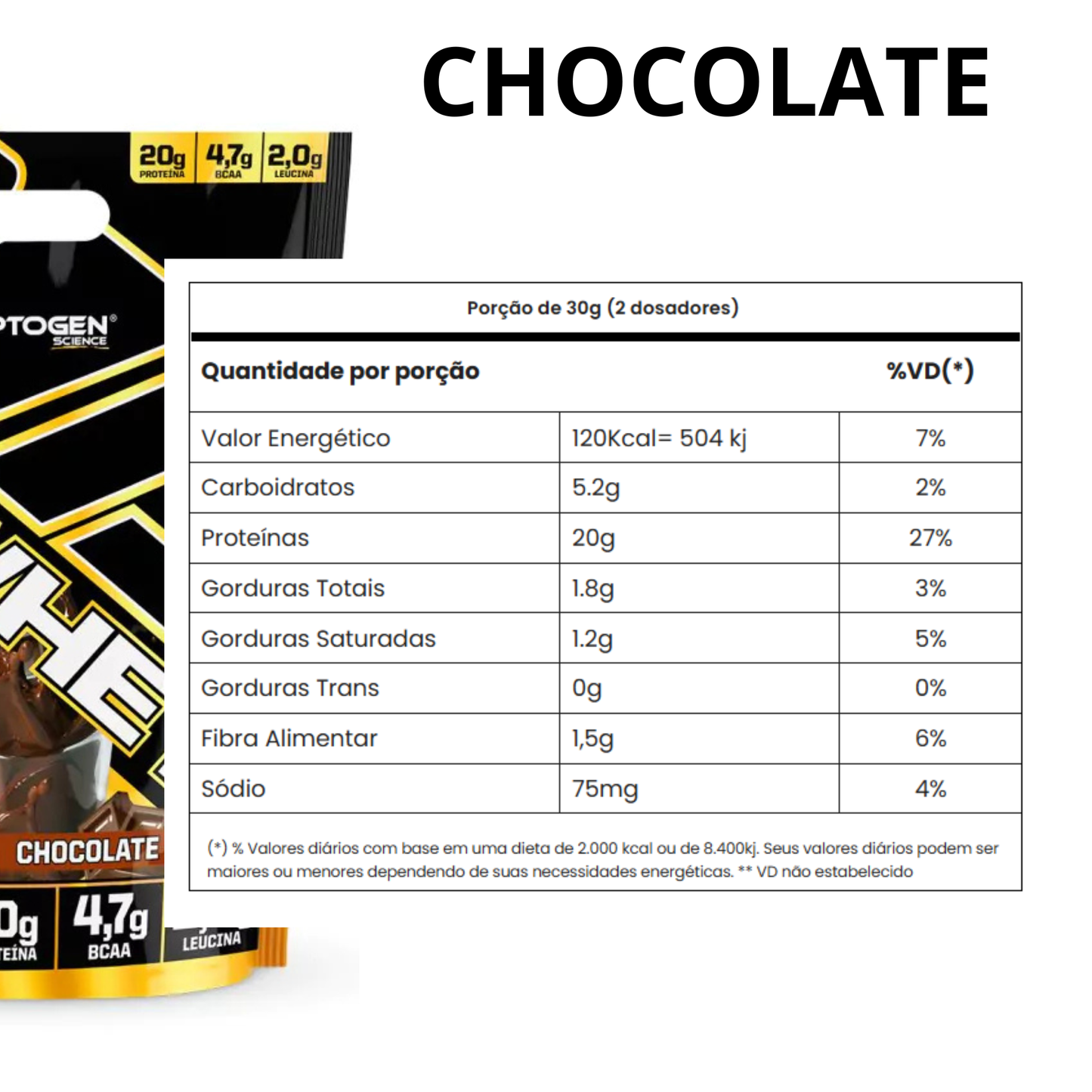 Whey Adaptogen Gold Whey 100% Concentrado 900g