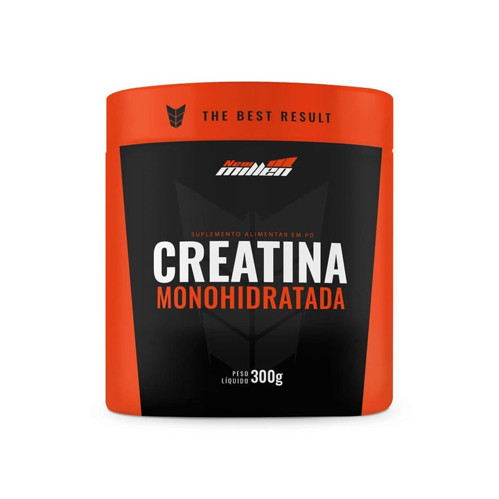 Creatina New Millen Monohidratada 300g 100% Pura