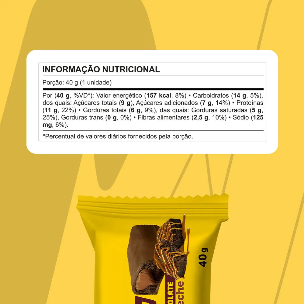Barra de proteína Nutrata Brownie de Chocolate 40g