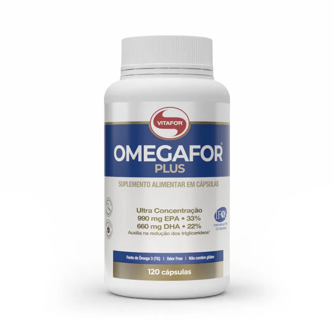 Ômega 3 Vitafor OMEGAFOR® PLUS 120 capsulas