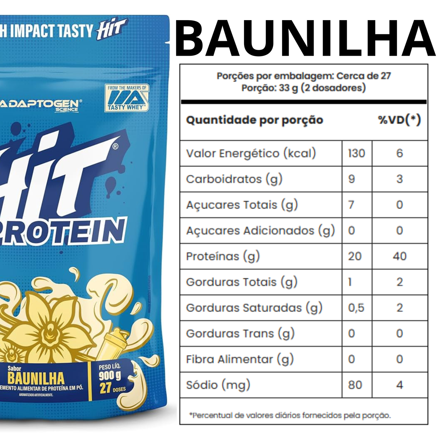 HIT Protein Adaptogen 3w 900g