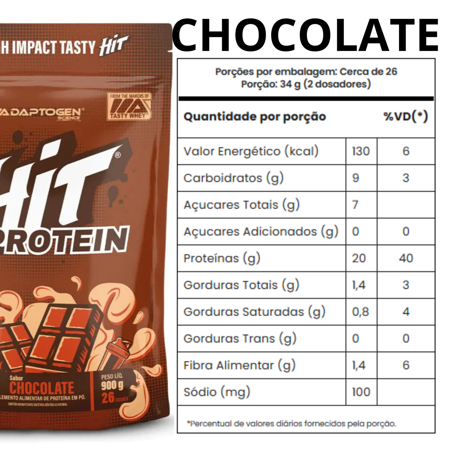 HIT Protein Adaptogen 3w 900g