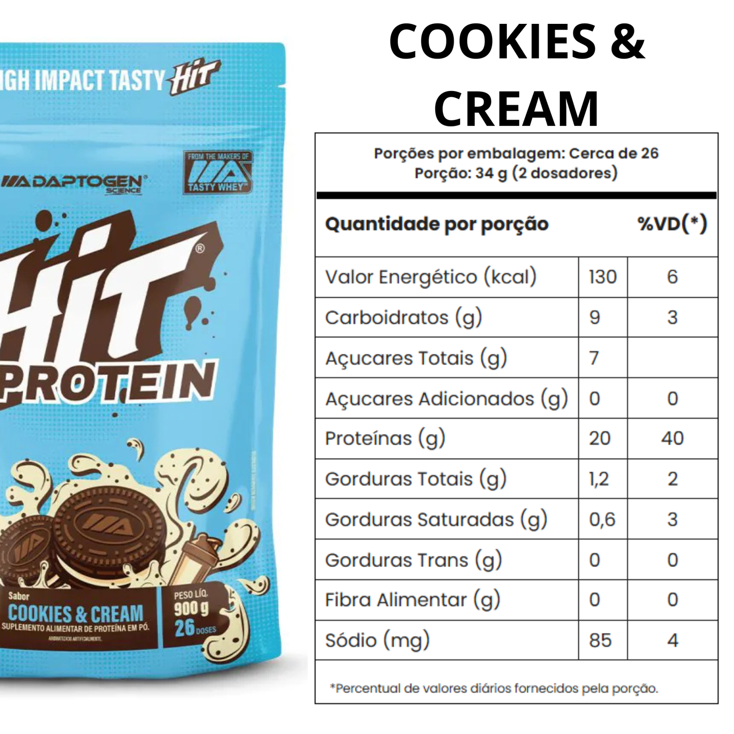HIT Protein Adaptogen 3w 900g