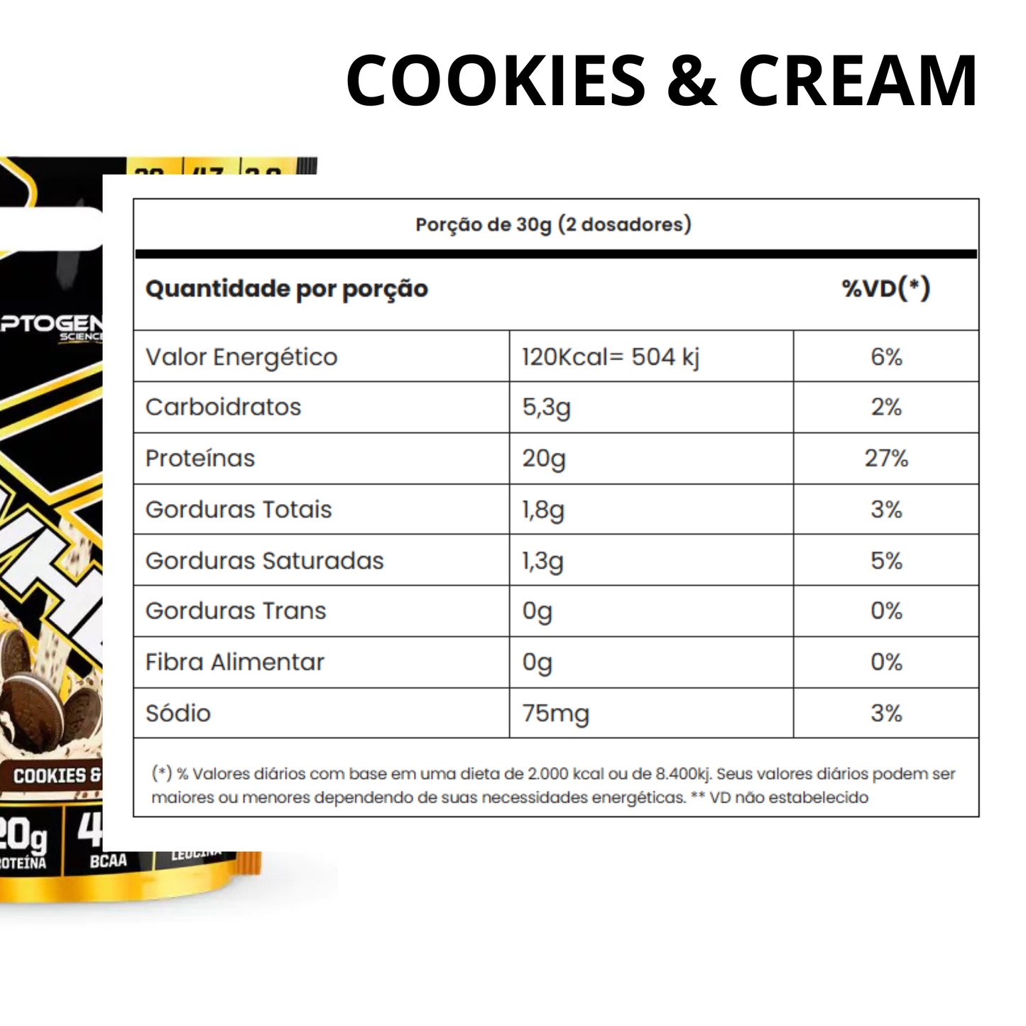 Whey Adaptogen Gold Whey 100% Concentrado 900g