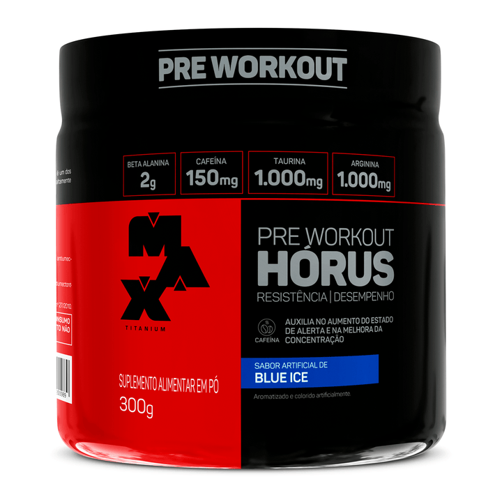 Pré treino Max Titanium Hórus 300g