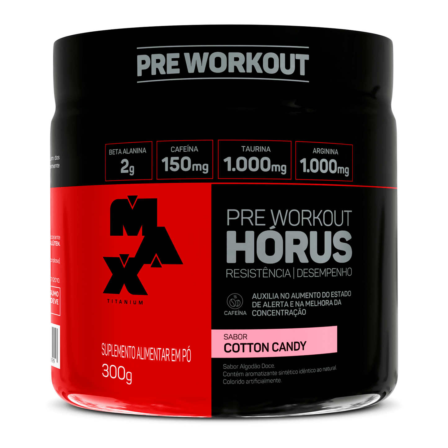 Pré treino Max Titanium Hórus 300g