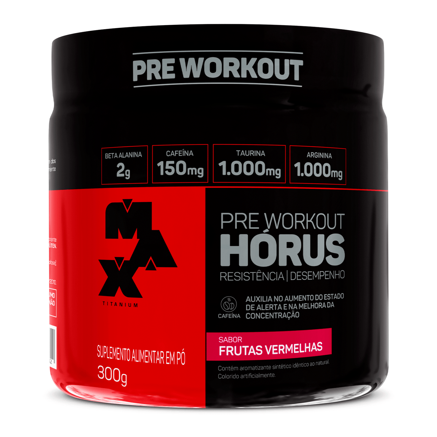 Pré treino Max Titanium Hórus 300g