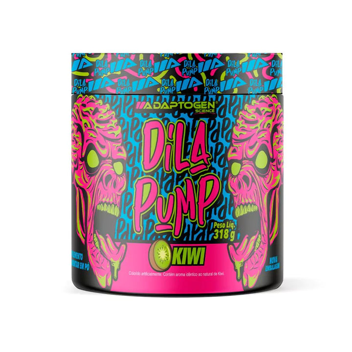Pré treino Adaptogen Dila PUMP sem cafeína 318g