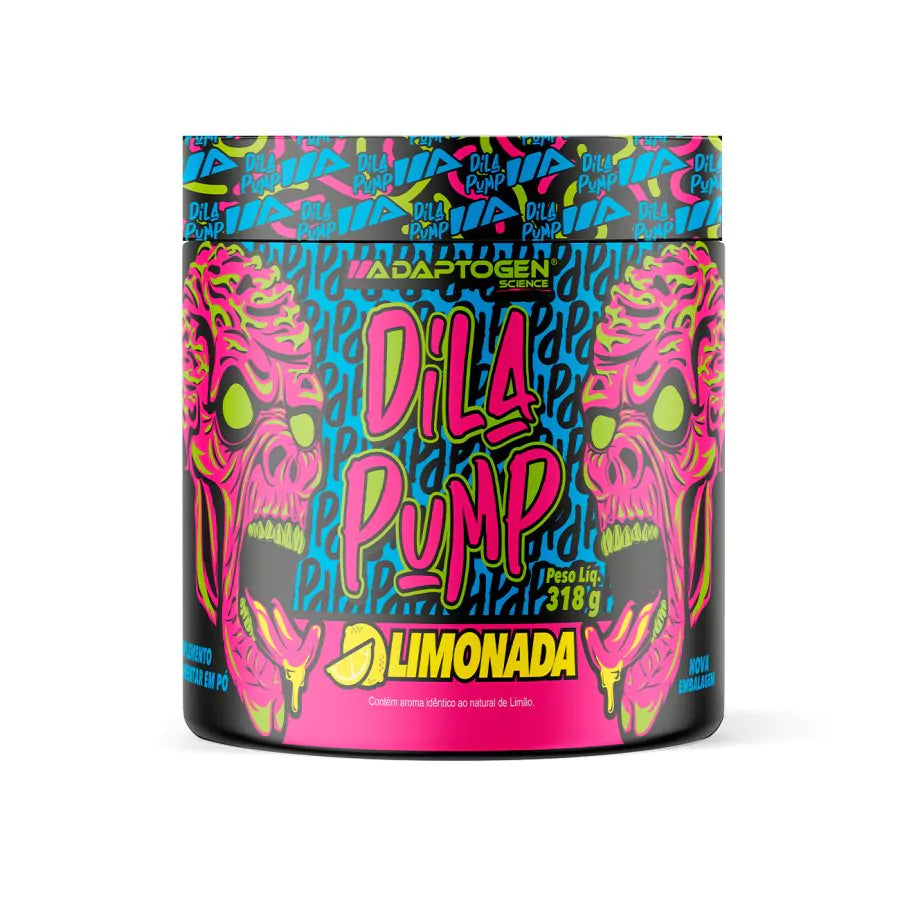 Pré treino Adaptogen Dila PUMP sem cafeína 318g