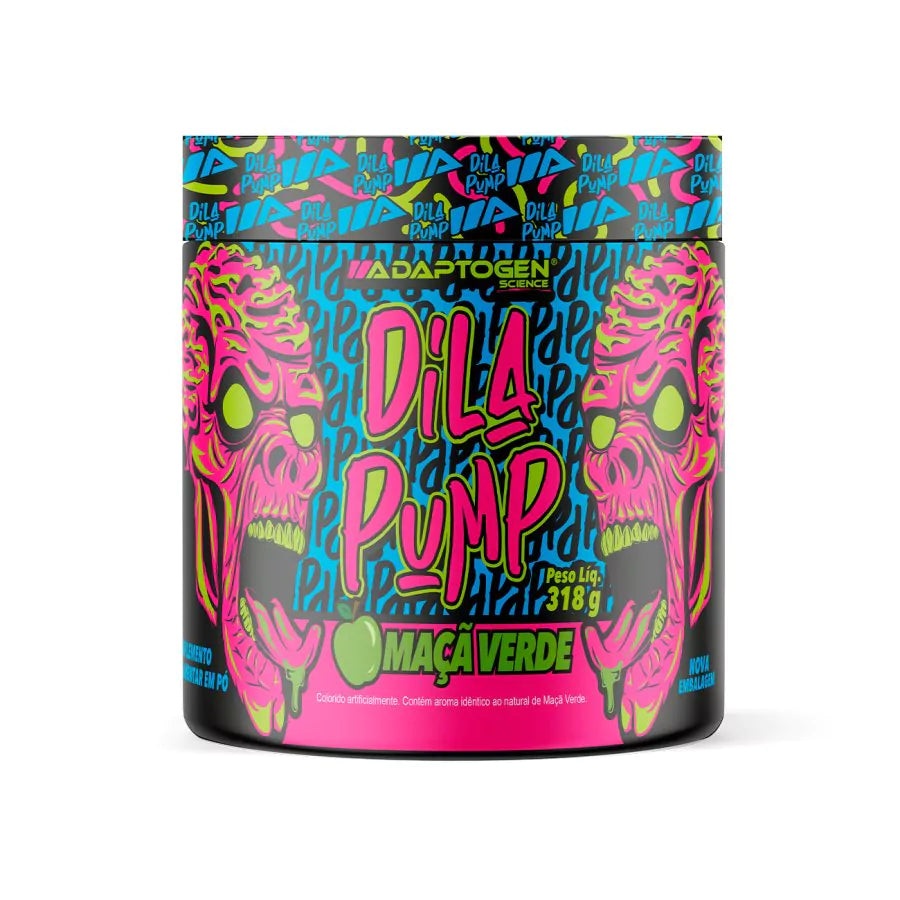 Pré treino Adaptogen Dila PUMP sem cafeína 318g