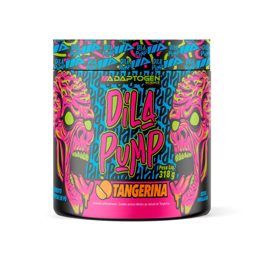 Pré treino Adaptogen Dila PUMP sem cafeína 318g
