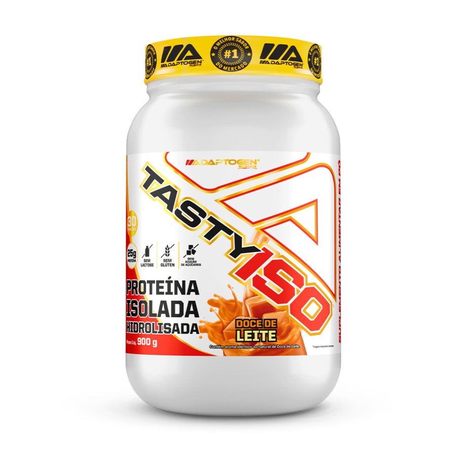Whey Adaptogen Tasty Iso Isolado + Hidrolisado 900g
