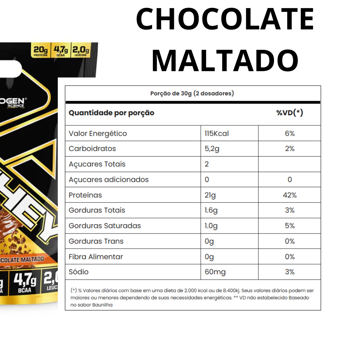 Whey Adaptogen Gold Whey 100% Concentrado 900g