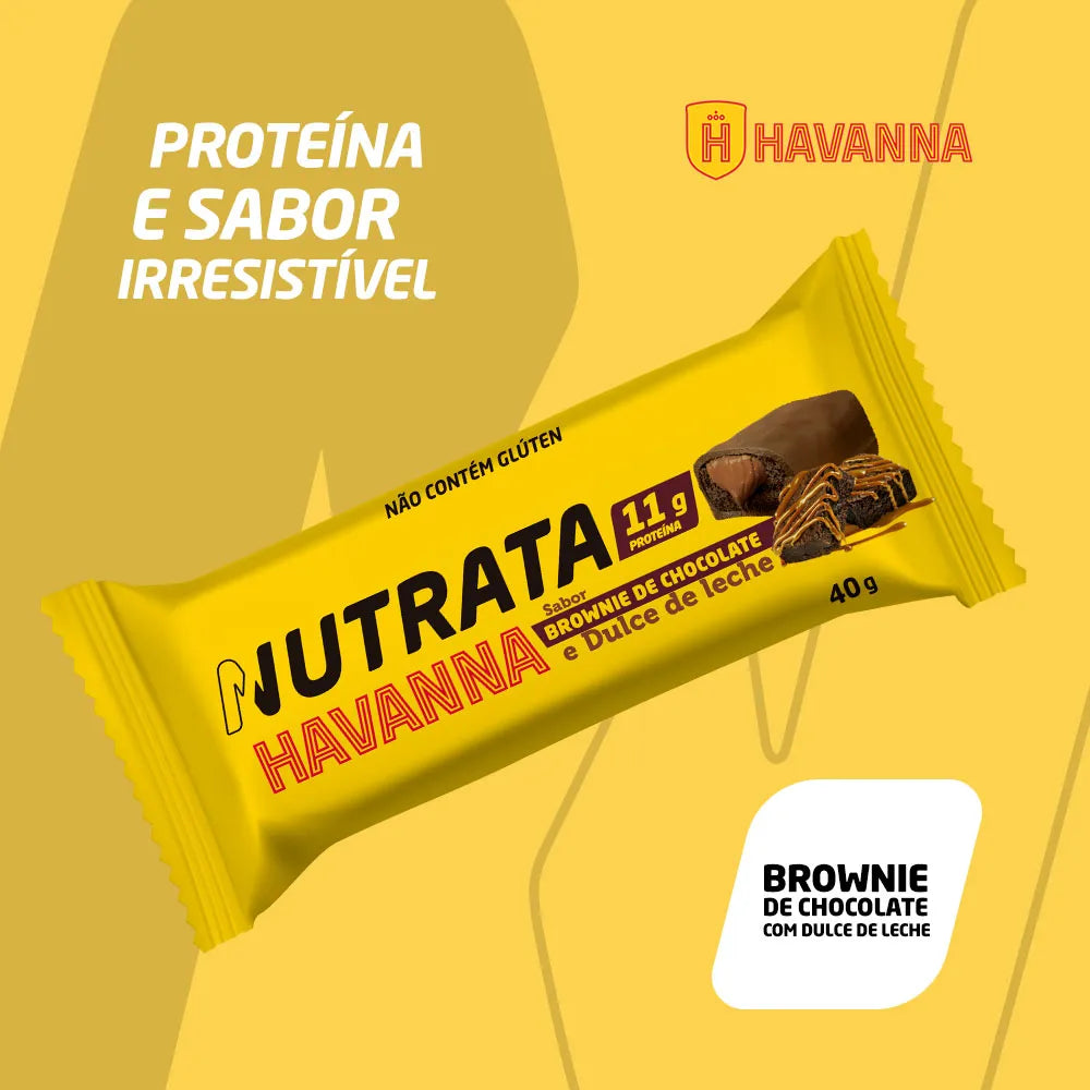 Barra de proteína Nutrata Brownie de Chocolate 40g