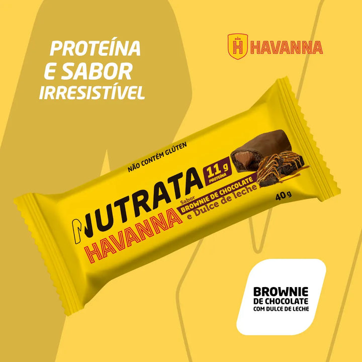 Barra de proteína Nutrata Brownie de Chocolate 40g