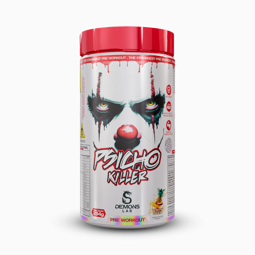 Pré treino Demons Lab Psicho Killer 294g